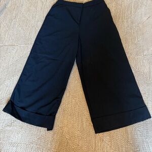 ASOS Navy Cropped Trousers